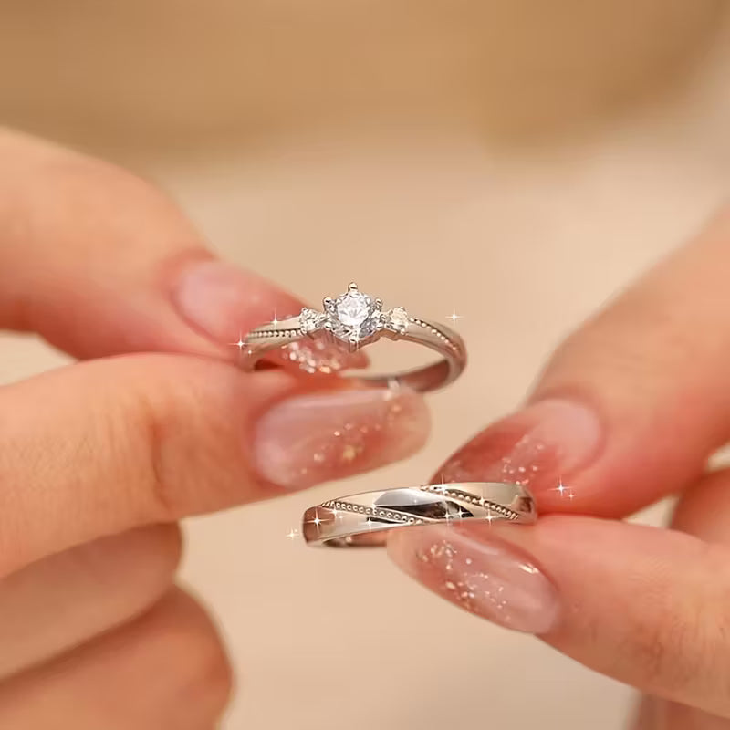 cubic zirconia engagement rings