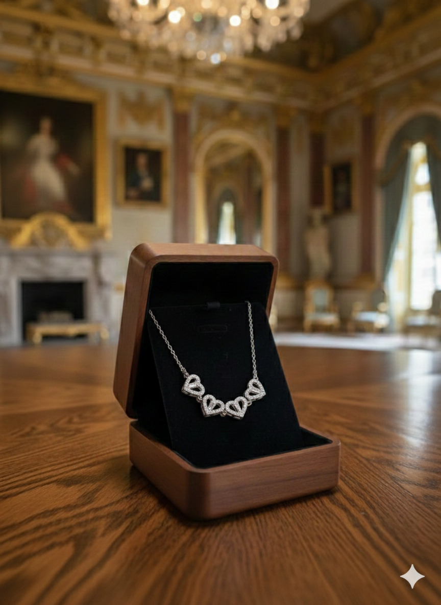 2-in-1 Transforming Magnetic Heart Necklace