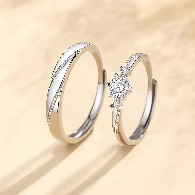 cubic zirconia engagement rings