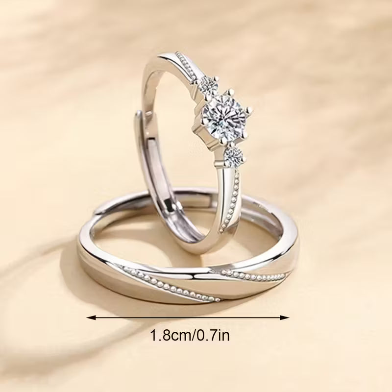 cubic zirconia engagement rings