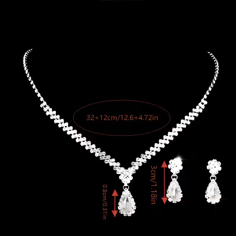 Ensemble de bijoux de mariage pour femmes